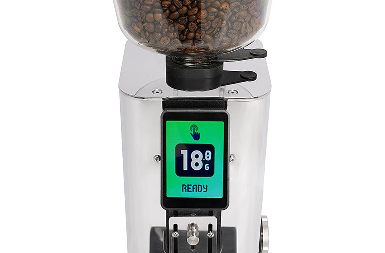 ECM Exacto Grind-by-Weight – Display und Waage