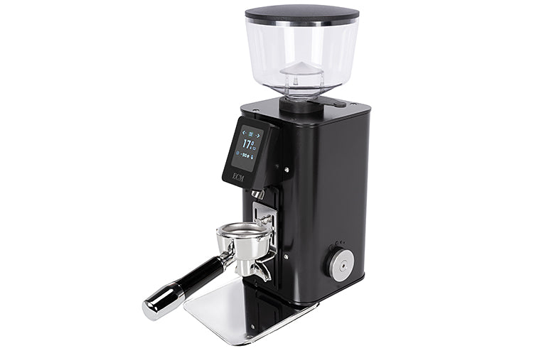 ECM Exacto Grind-by-Weight – Schwarz – Schrägansicht