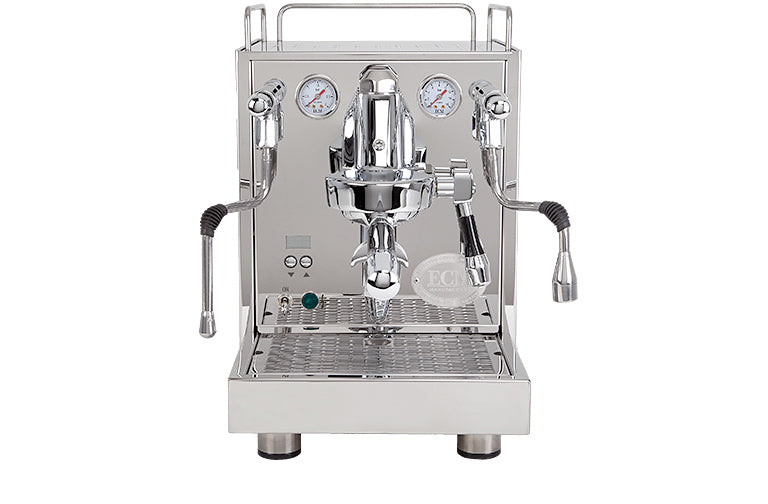 ECM Mechanika MAX II – Edelstahl – Frontansicht