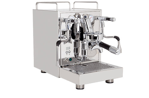 ECM Mechanika MAX II – Edelstahl – Schrägansicht