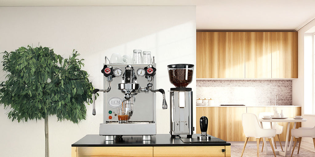 ECM Mechanika VI Slim – Kaffeezubereitung