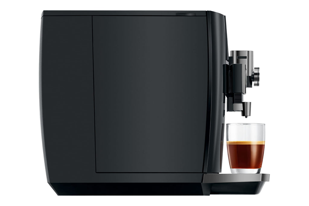 JURA J10 Piano Black EA – Rechte Seitenansicht