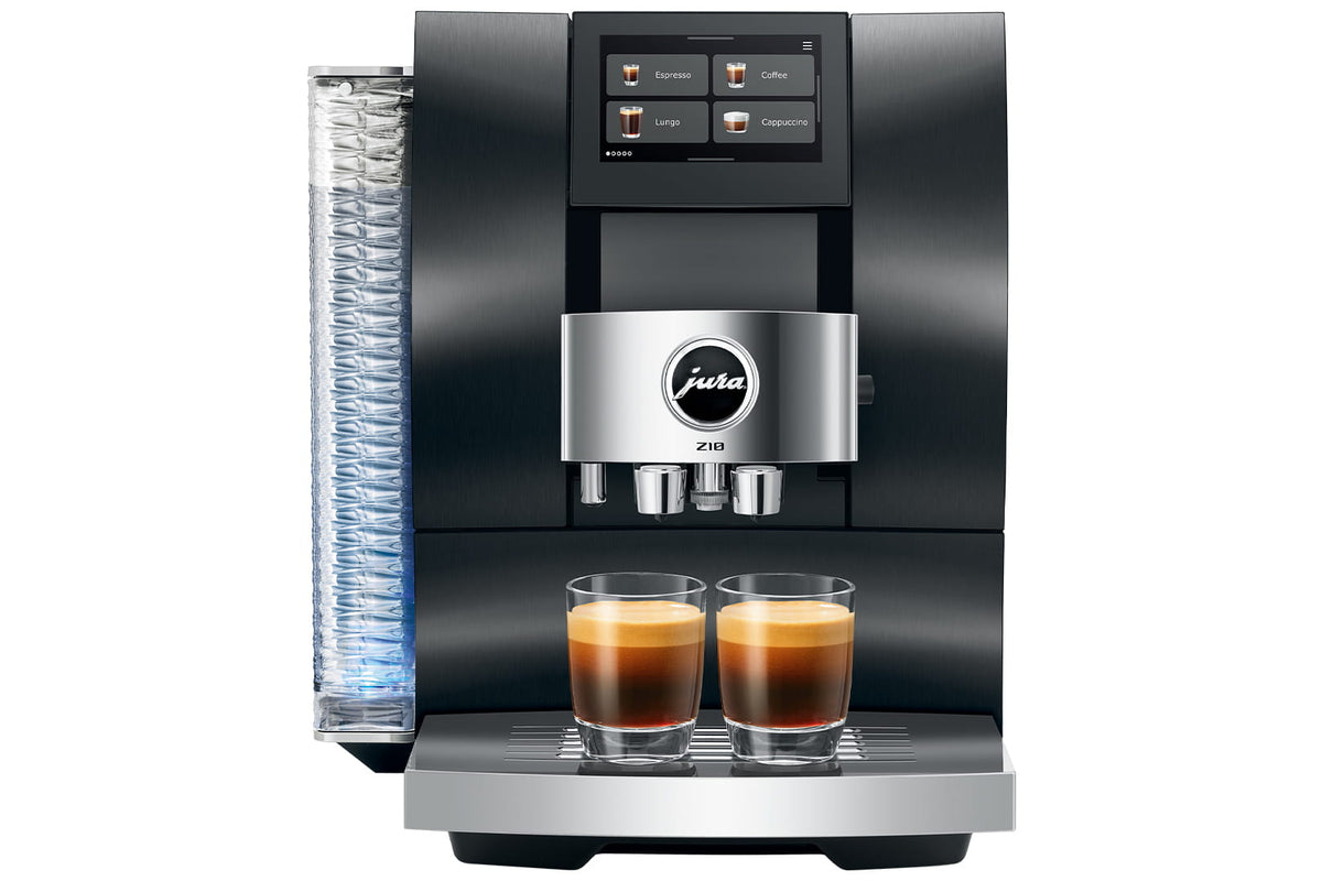 JURA Z10 Aluminium Black EB – Aluminium Black EB – Frontansicht