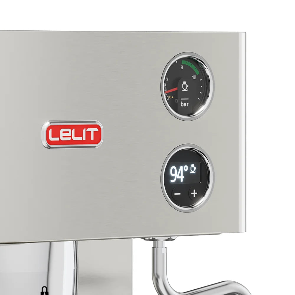 LELIT Elizabeth PL92T – LCC-Anzeige und Manometer