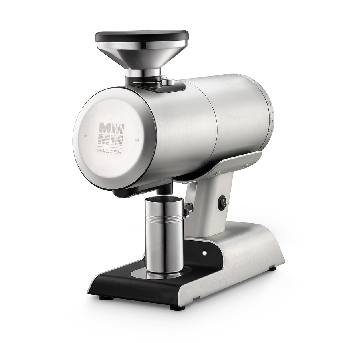 Mazzer Philos – Silber – Frontschrägansicht