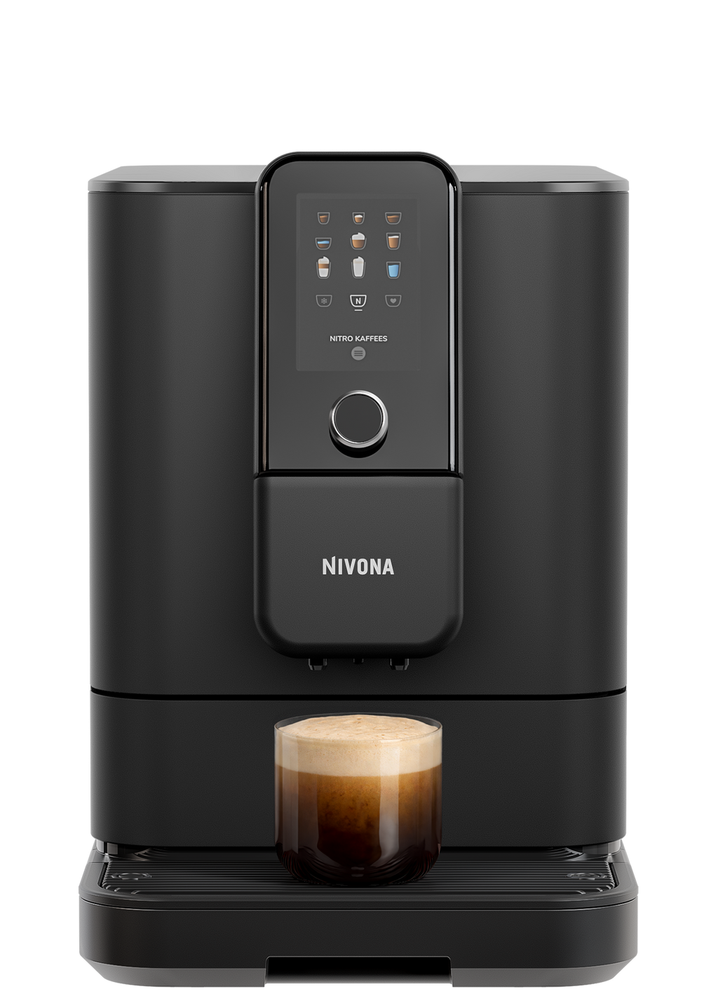 NIVONA NIVO 8000 (8111 / 8113 / 8117) – NIVO 8111 Schwarz – Frontansicht