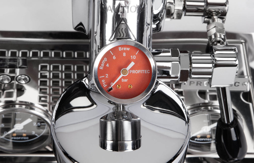 Profitec DRIVE – Flow-Control und Brühdruck