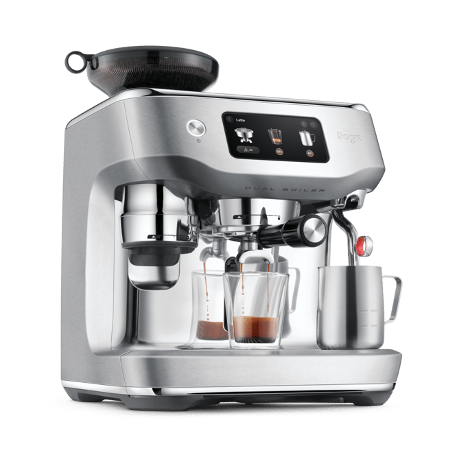 Sage Oracle Dual Boiler – Schrägansicht